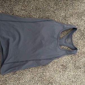 Gray Calvin Klein shirt has a bra inside